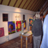 tentoonstelling mandela-schilderijen in de Barn